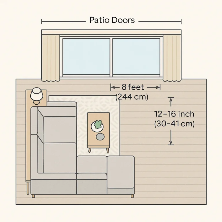 Bright Ideas: Making the Most of Your Small Living Room with Patio Doors
