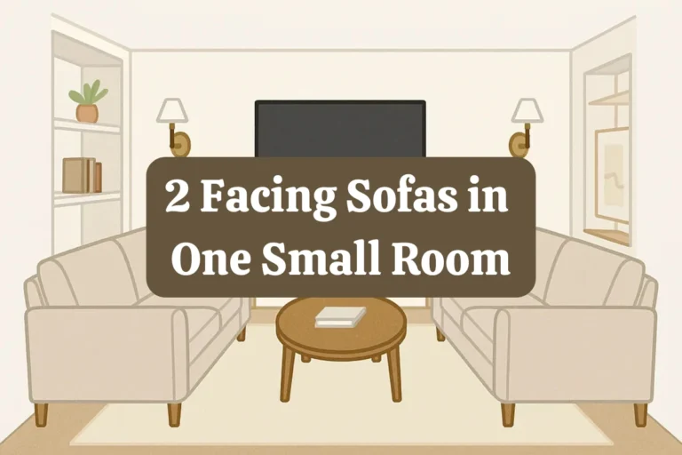 Two Sofas, One Small Room: Perfect Layouts for a Cozy Conversation Zone