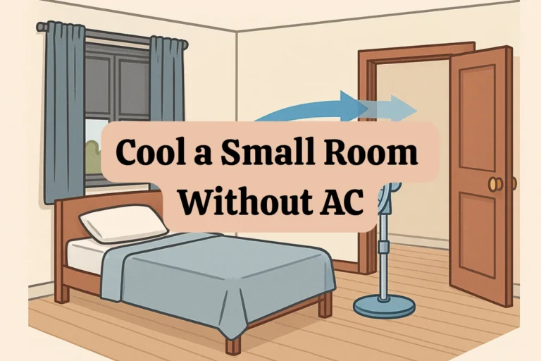 How to Cool a Small Room Without AC: Low-Tech Tricks That Work
