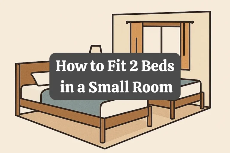 Smart Ways to Fit Two Beds in a Small Room (Without Feeling Cramped)