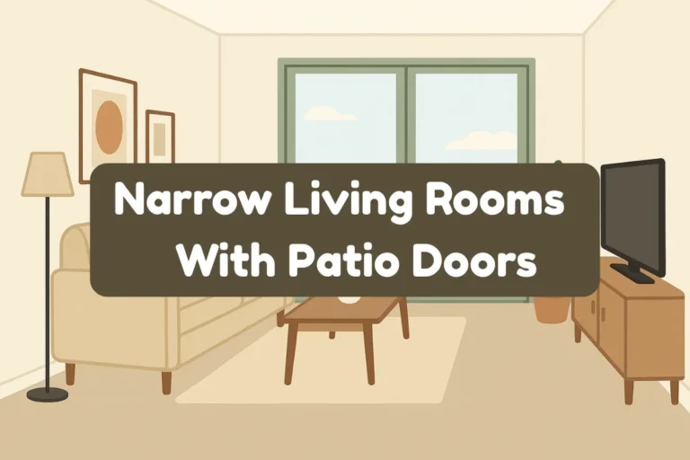 Modern Narrow Living Rooms With Patio Doors: Design Ideas for 2025